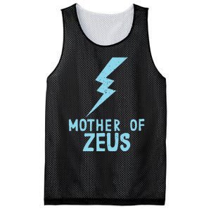 Mom Zeus God Greek Mythology Thunder Bolt Graphic Mesh Reversible Basketball Jersey Tank