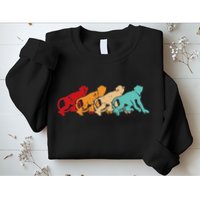 Monkey Zoo Keeper Animal Lover Gift Monkey Sweatshirt