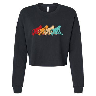 Monkey Zoo Keeper Animal Lover Gift Monkey Cropped Pullover Crew