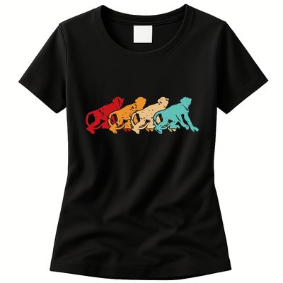 Monkey Zoo Keeper Animal Lover Gift Monkey Womens T-Shirt