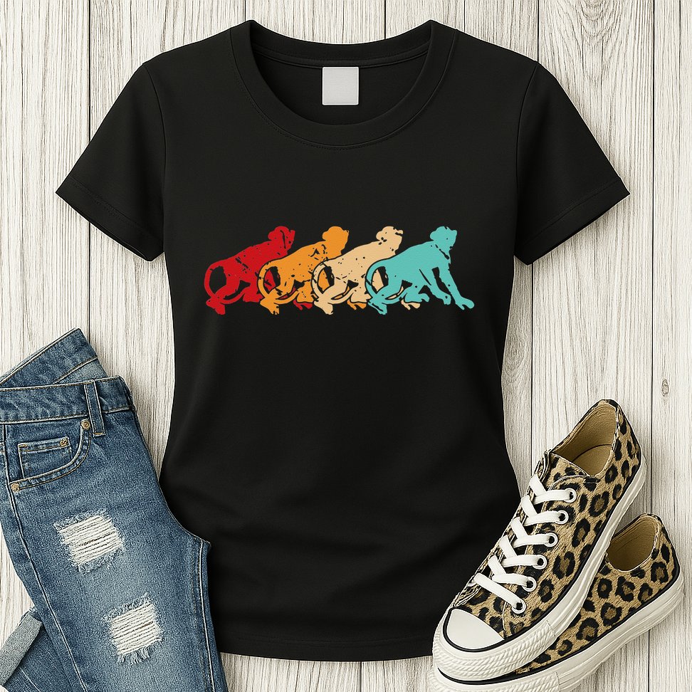 Monkey Zoo Keeper Animal Lover Gift Monkey Womens T-Shirt