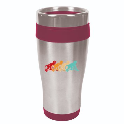 Monkey Zoo Keeper Animal Lover Gift Monkey 16oz Travel Tumbler