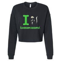 Mask Zip Cropped Pullover Crew
