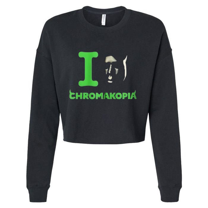 Mask Zip Cropped Pullover Crew