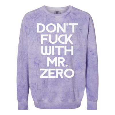 Mr Zero Colorblast Crewneck Sweatshirt