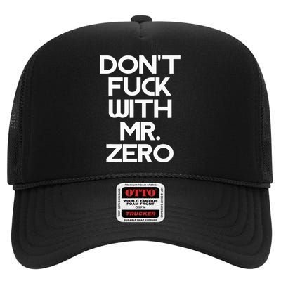 Mr Zero High Crown Mesh Back Trucker Hat