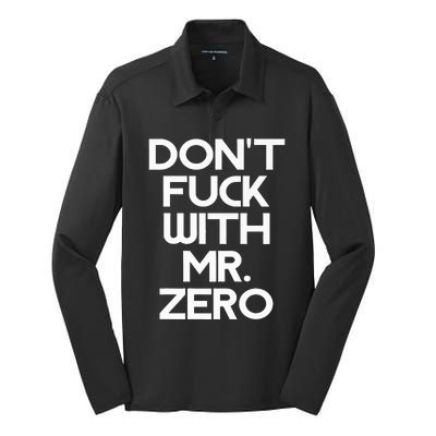 Mr Zero Silk Touch Performance Long Sleeve Polo