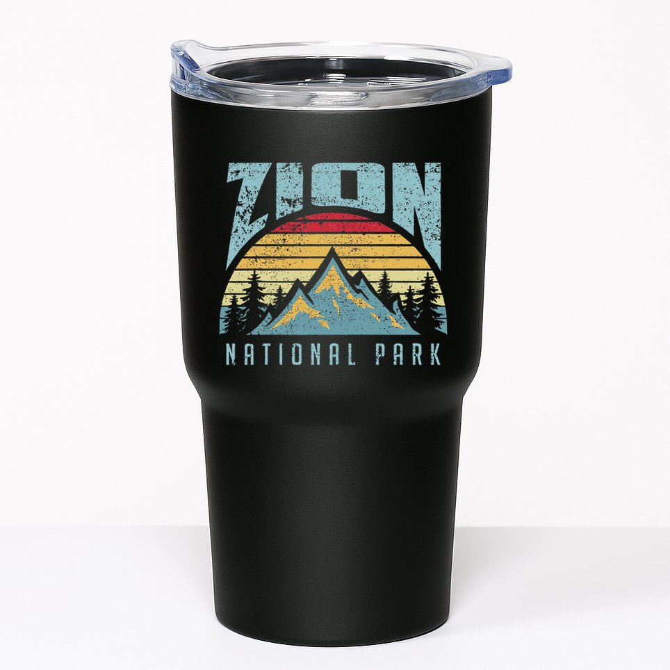 Mt Zion National Park Utah Tumbler