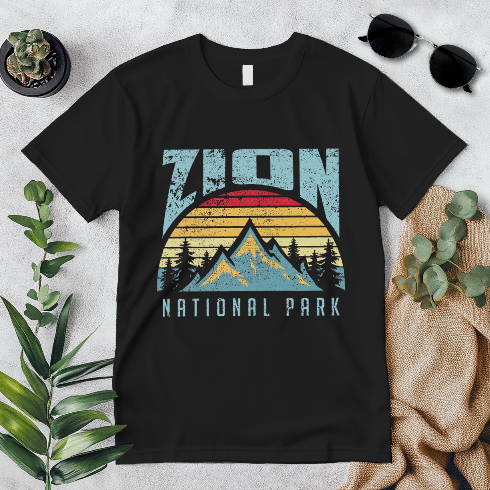 Mt Zion National Park Utah Premium T-Shirt