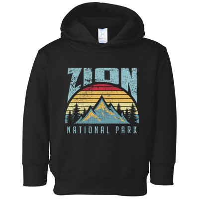 Mt Zion National Park Utah Toddler Hoodie