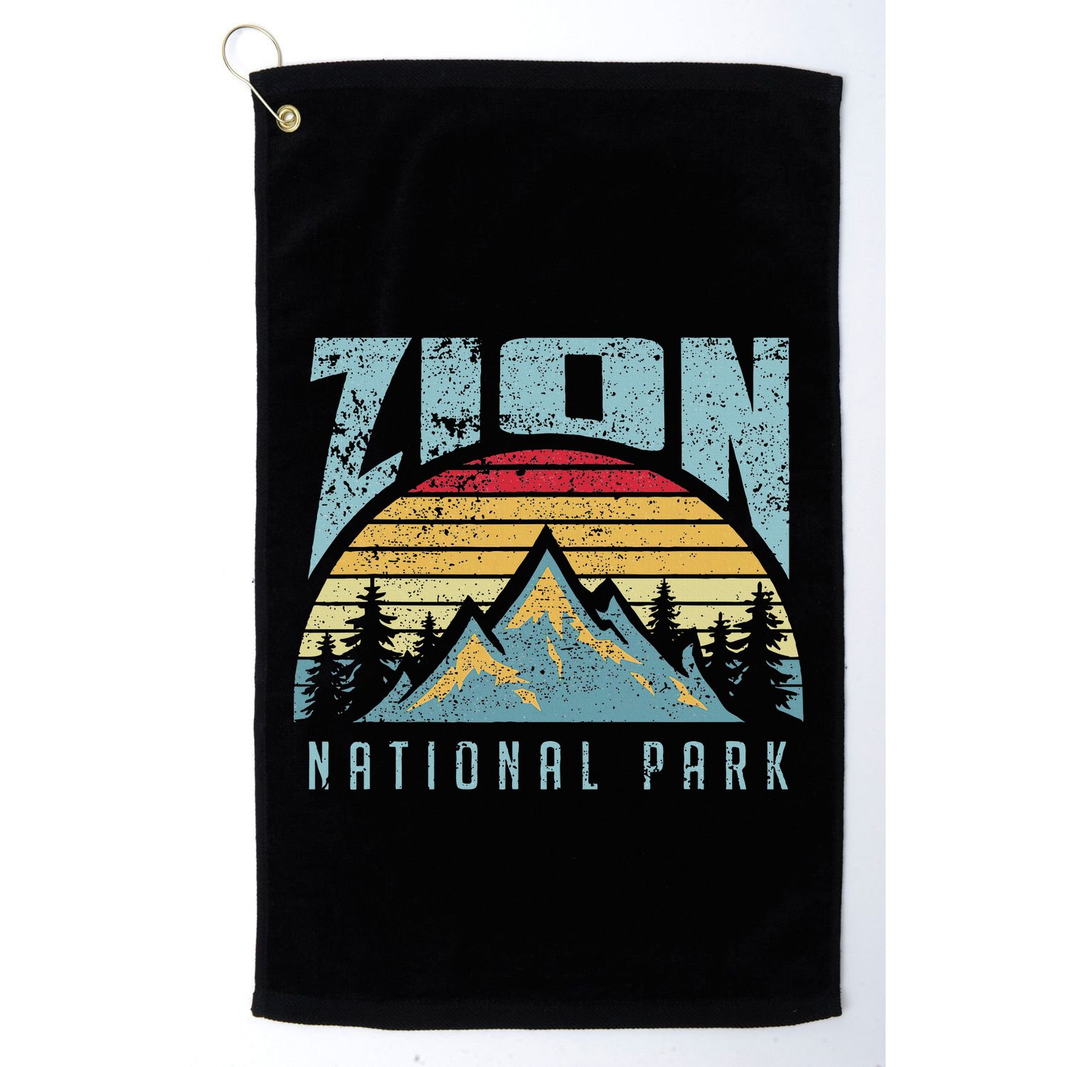 Mt Zion National Park Utah Golf Towel