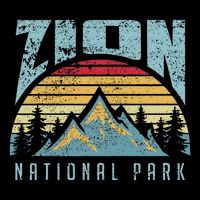 Mt Zion National Park Utah Wool Snapback Cap