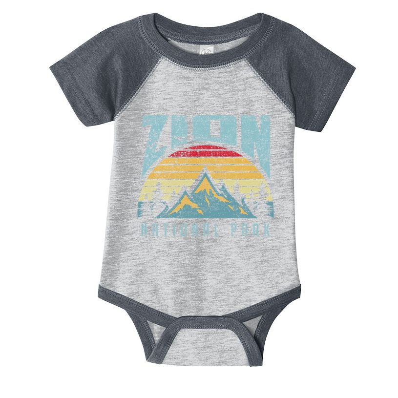 Mt Zion National Park Utah Infant Baby Jersey Bodysuit