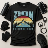 Mt Zion National Park Utah Cooling Performance Crew T-Shirt