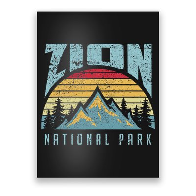 Mt Zion National Park Utah Poster