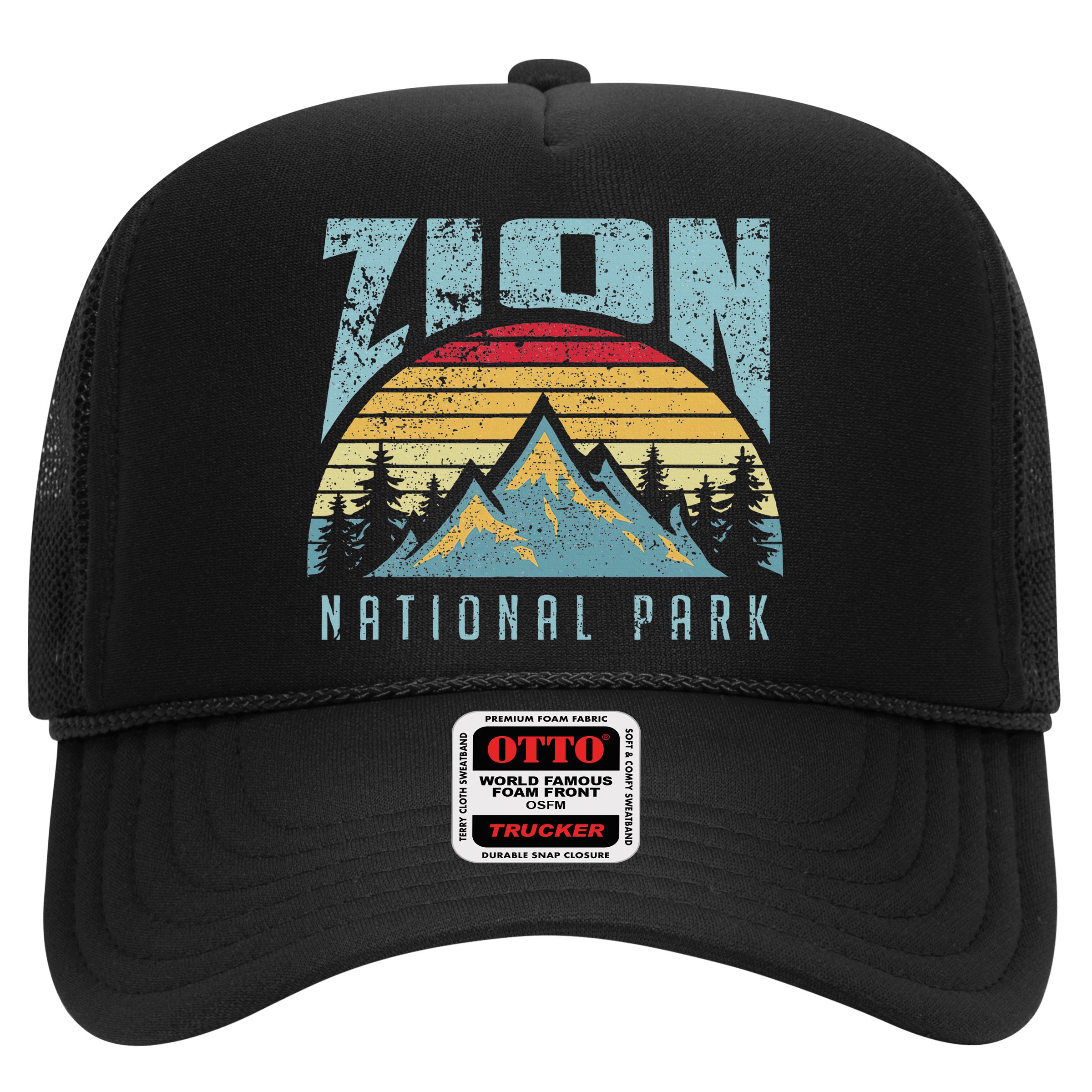 Mt Zion National Park Utah Hat