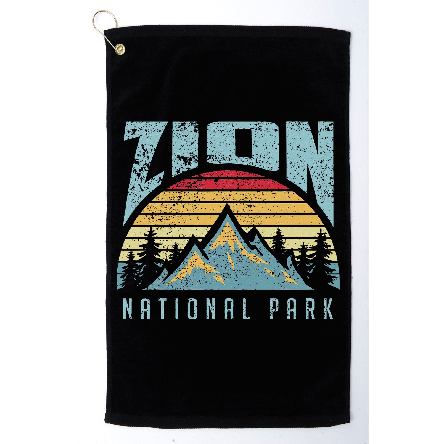 Mt Zion National Park Utah Golf Towel