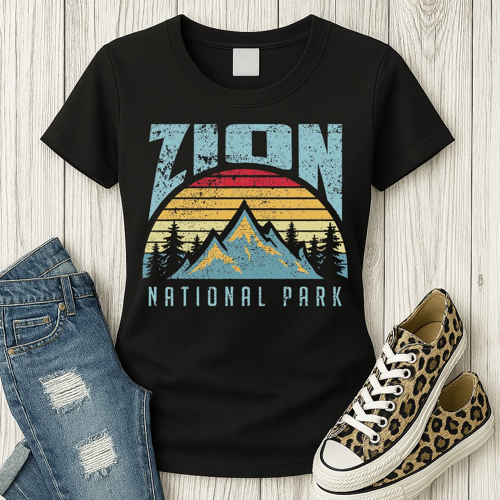 Mt Zion National Park Utah Womens T-Shirt