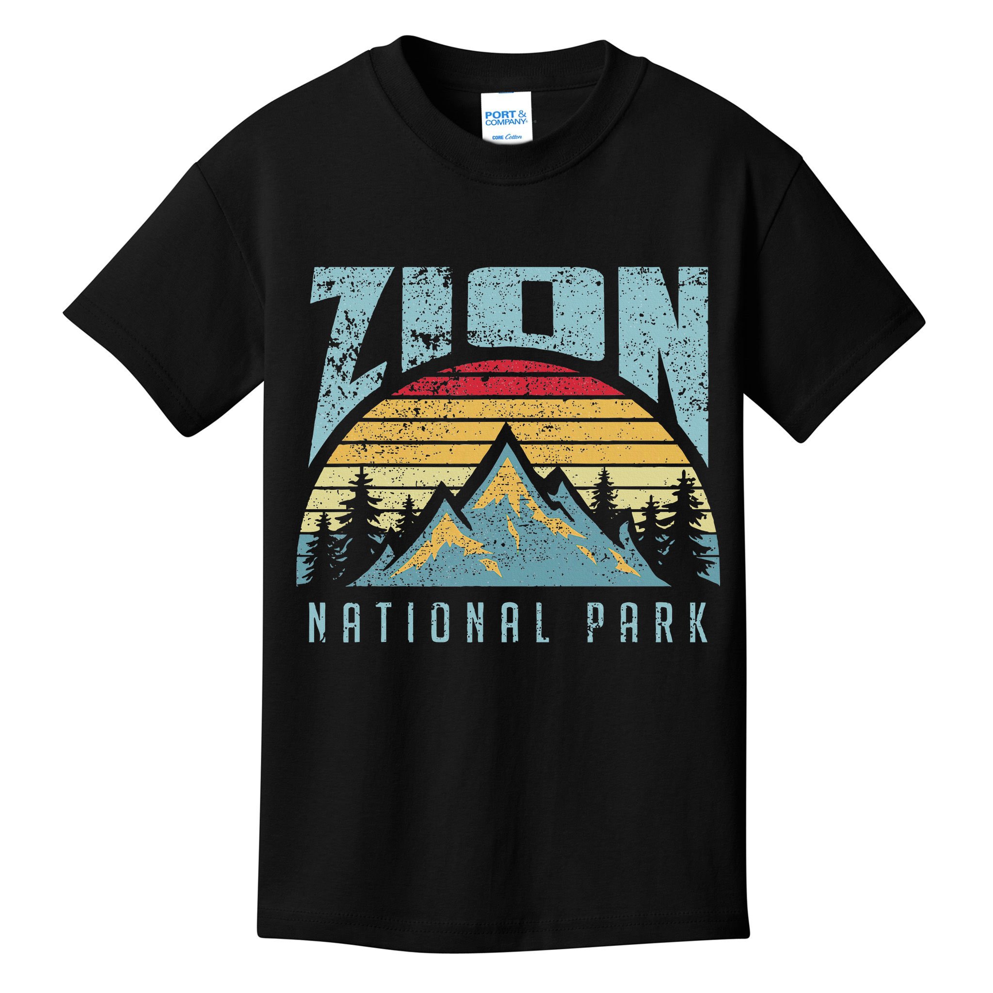 Mt Zion National Park Utah Kids T-Shirt