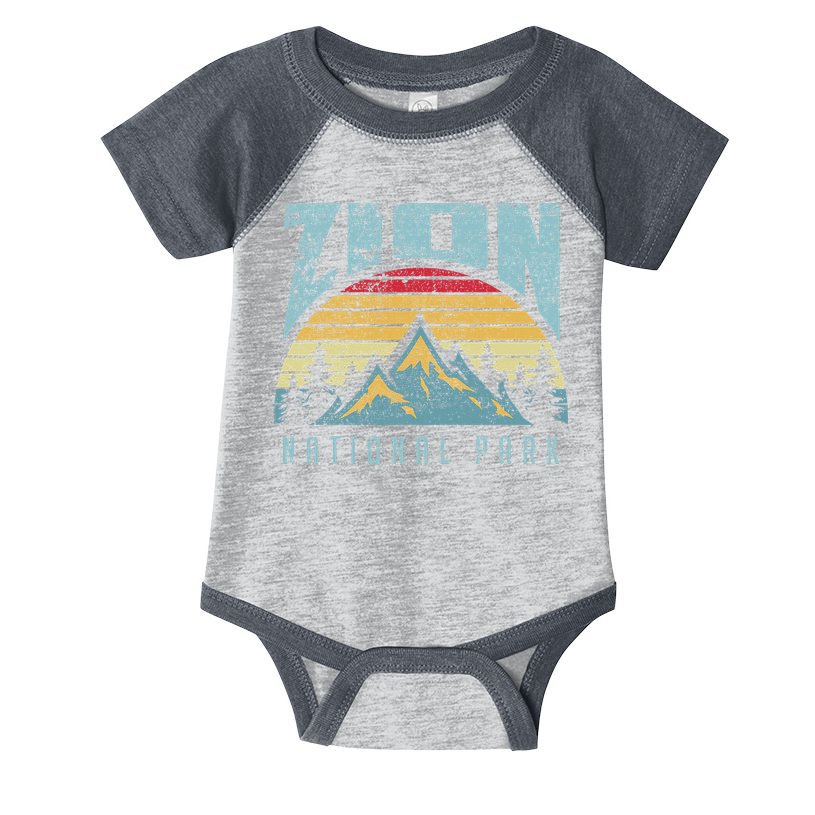 Mt Zion National Park Utah Infant Baby Jersey Bodysuit