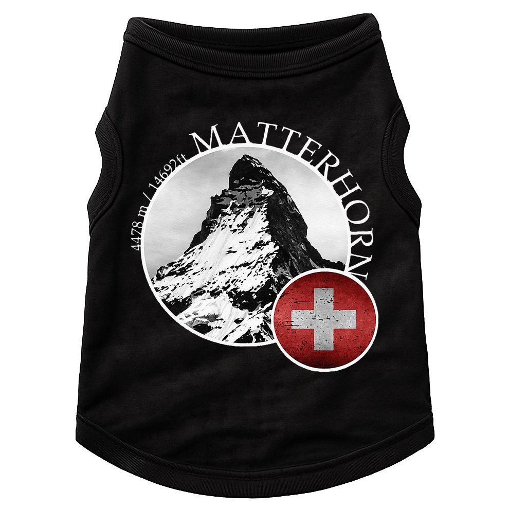 Matterhorn Zermatt Switzerland Alps Doggie Tank