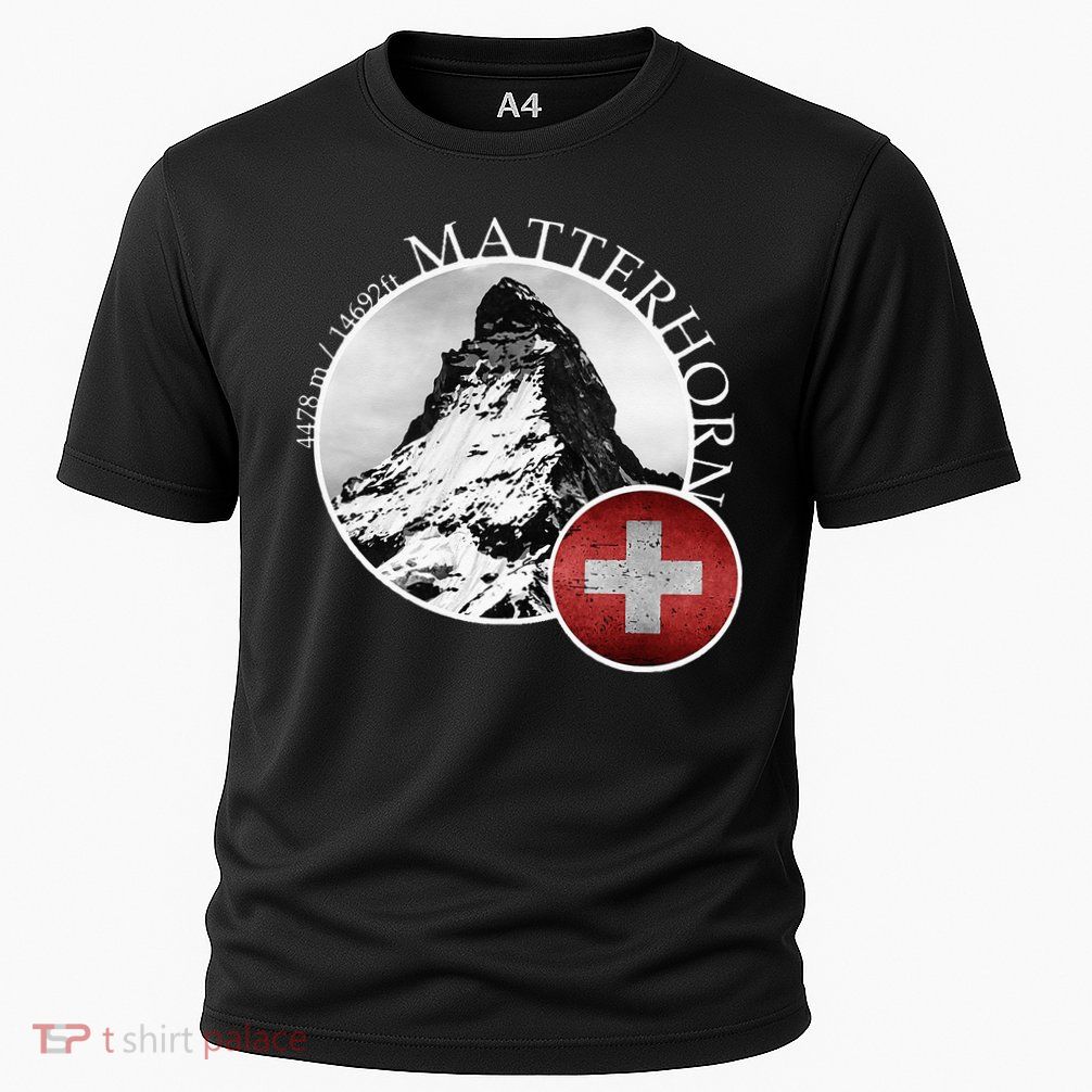 Matterhorn Zermatt Switzerland Alps Performance Shirt