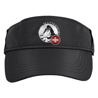 Matterhorn Zermatt Switzerland Alps Adult Drive Performance Visor