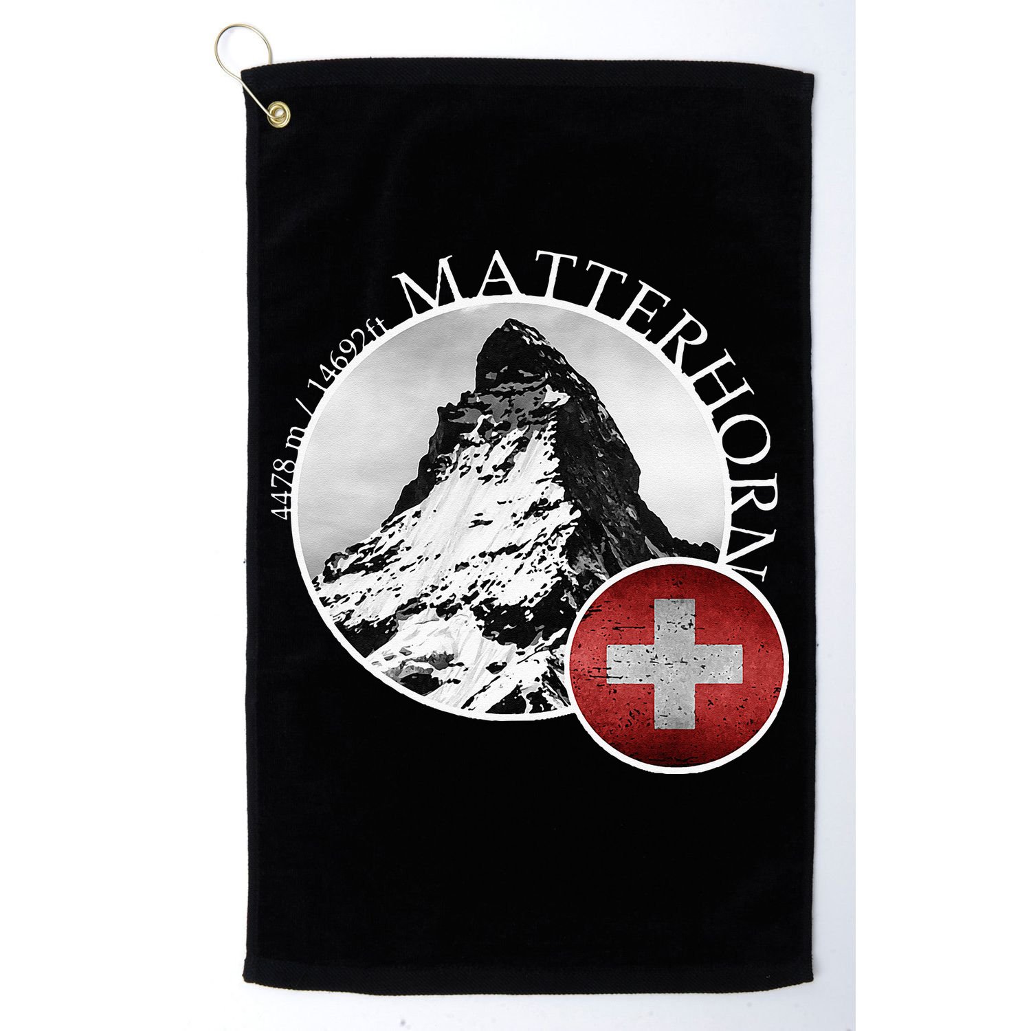 Matterhorn Zermatt Switzerland Alps Golf Towel
