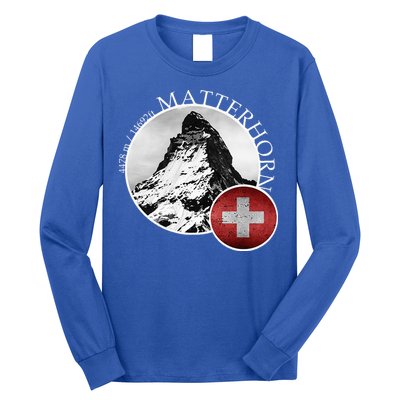 Matterhorn Zermatt Switzerland Alps Long Sleeve Shirt