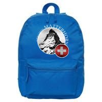 Matterhorn Zermatt Switzerland Alps 16 in Basic Backpack