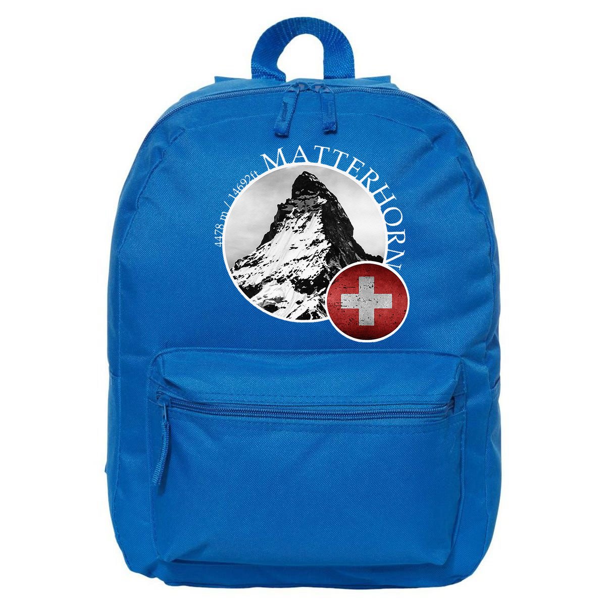 Matterhorn Zermatt Switzerland Alps 16 in Basic Backpack