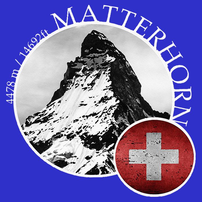 Matterhorn Zermatt Switzerland Alps 16 in Basic Backpack