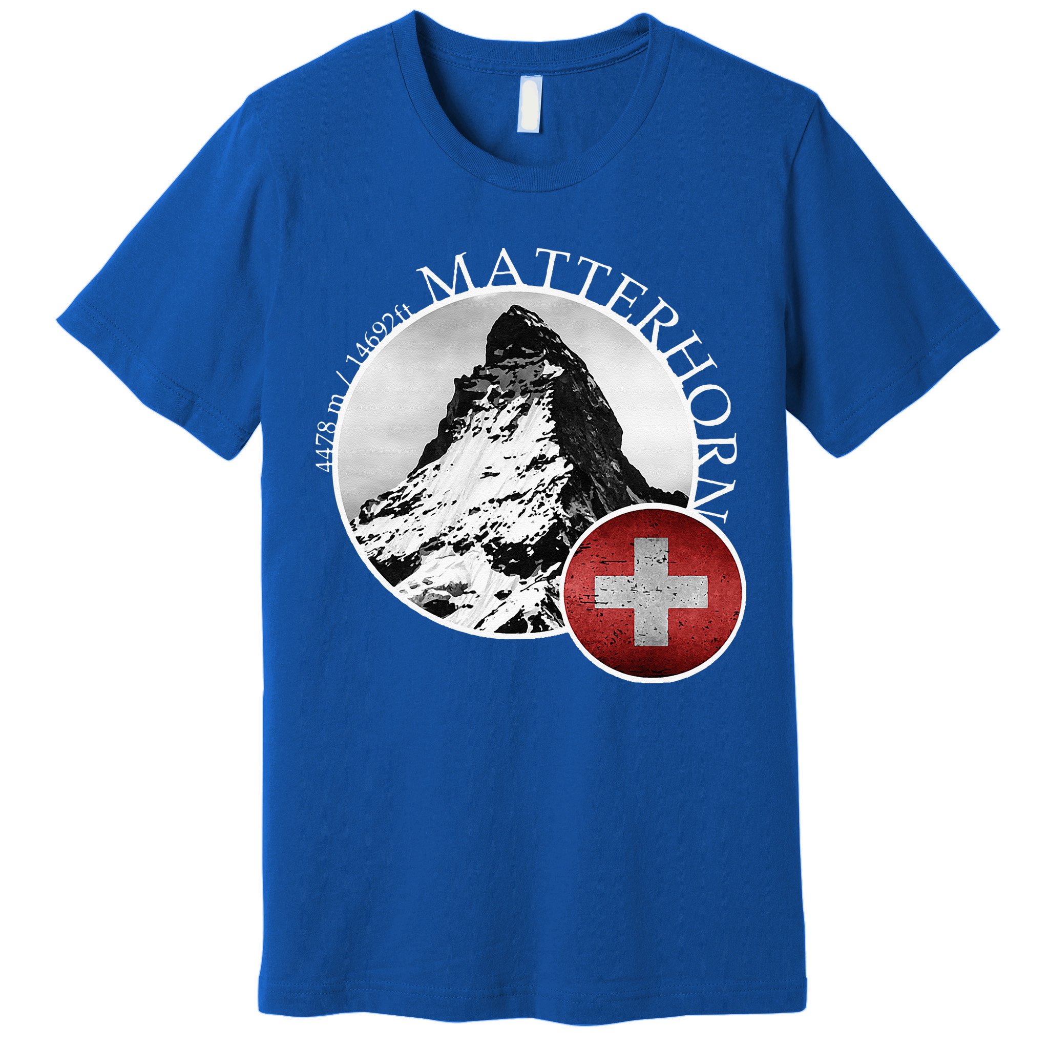 Matterhorn Zermatt Switzerland Alps Premium T-Shirt