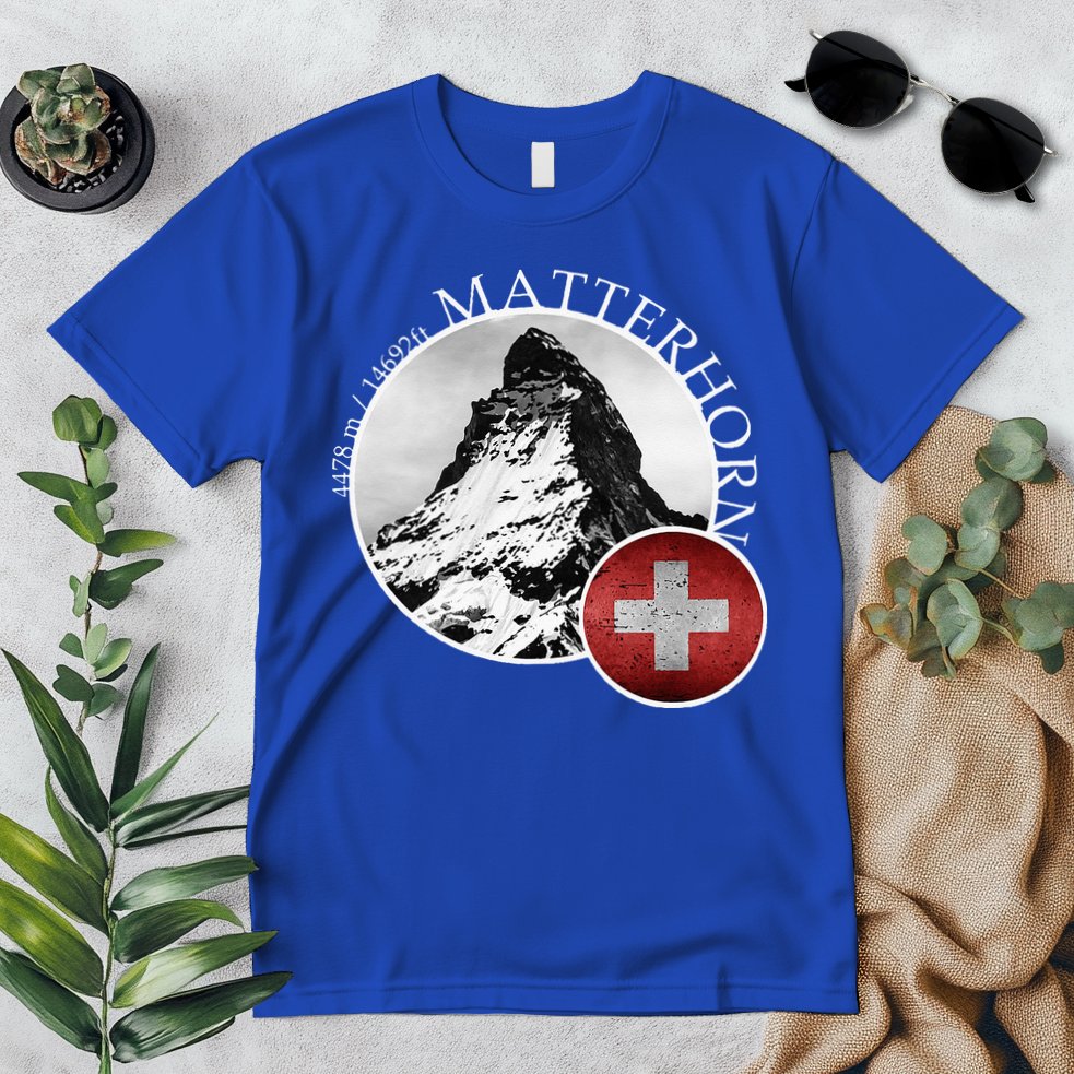 Matterhorn Zermatt Switzerland Alps Premium T-Shirt