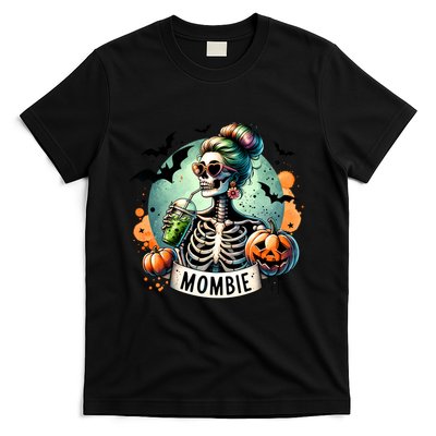 Mombie Zombie Spooky Mama Retro T-Shirt