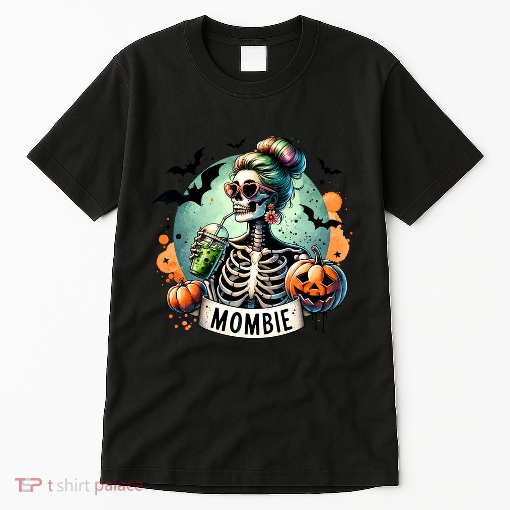 Mombie Zombie Spooky Mama Retro Tall T-Shirt