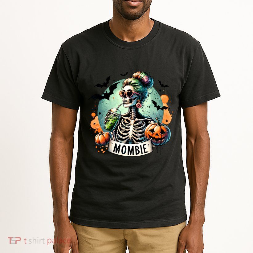 Mombie Zombie Spooky Mama Retro Tall T-Shirt