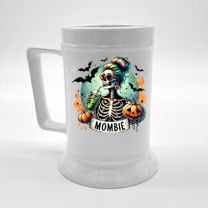 Mombie Zombie Spooky Mama Retro Beer Stein