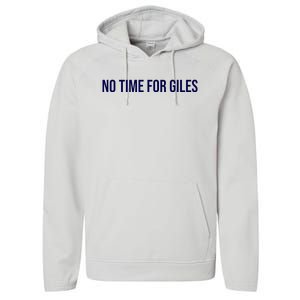 Manuel Zambrano Wearing No Time For Giles Performance Fleece Hoodie