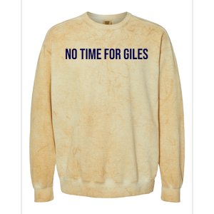 Manuel Zambrano Wearing No Time For Giles Colorblast Crewneck Sweatshirt