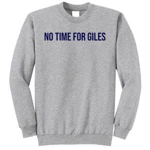 Manuel Zambrano Wearing No Time For Giles Tall Sweatshirt