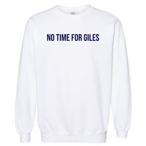 Manuel Zambrano Wearing No Time For Giles Garment-Dyed Sweatshirt