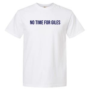 Manuel Zambrano Wearing No Time For Giles Garment-Dyed Heavyweight T-Shirt