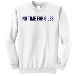 Manuel Zambrano Wearing No Time For Giles Sweatshirt