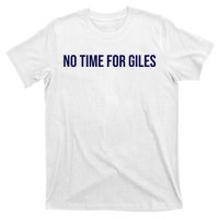 Manuel Zambrano Wearing No Time For Giles T-Shirt