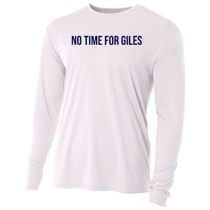 Manuel Zambrano Wearing No Time For Giles Cooling Performance Long Sleeve Crew