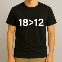 Mike Zarren Wearing 18 Bigger 12 T-Shirt