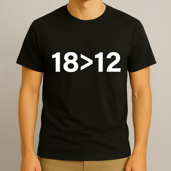 Mike Zarren Wearing 18 Bigger 12 T-Shirt