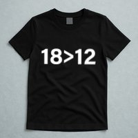 Mike Zarren Wearing 18 Bigger 12 T-Shirt
