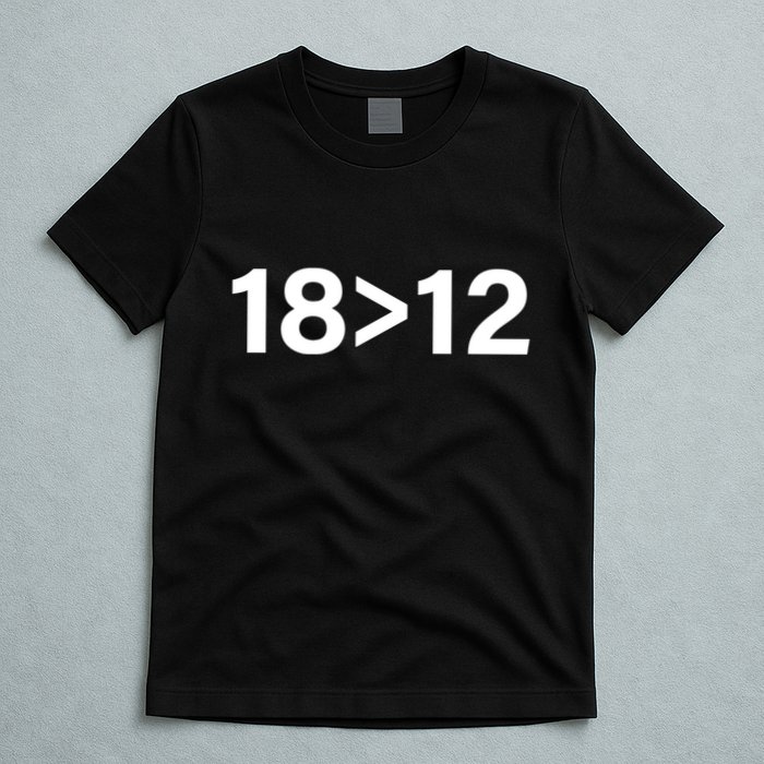 Mike Zarren Wearing 18 Bigger 12 T-Shirt